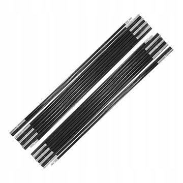 2SZT Pałąki Pałąk do namiotu fi 8mm 58cm 9sekcji