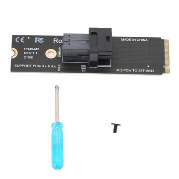 Карта расширения адаптера M.2 NVME — U.2 64 GT/S