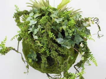 Декоративный растительный шар Moss Ball 45 см мох