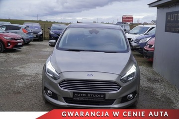 Ford S-Max II Van 2.0 TDCi 180KM 2016 Ford S-Max Full LedAsystentyNaviKameraGrzane Fotele7FoteliPanoramaBogaty, zdjęcie 34
