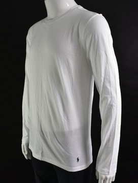 RALPH LAUREN KOSZULKA POLO LONG WHITE 3pak roz. M