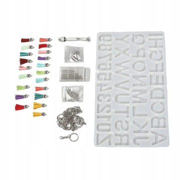 Набор силиконовых форм с гладкой поверхностью, большие подвески с кисточками своими руками