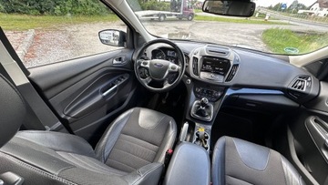 Ford Kuga II SUV 1.5 EcoBoost 150KM 2016 Ford Kuga Raty Nowy rozrzad Titanium benzynka Klimatronic Gwarancja 1.5, zdjęcie 11
