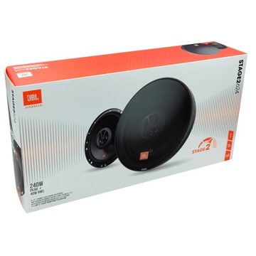 Двухполосная автомобильная акустика JBL STAGE2 624 16,5см 165мм 240Вт + решетки
