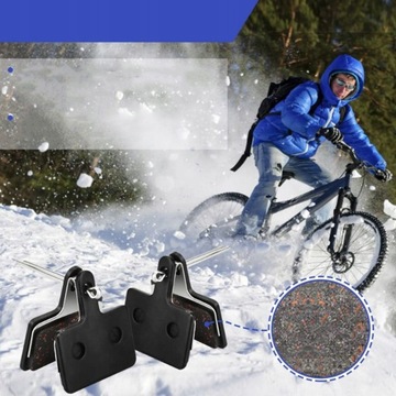 4X ПОЛУМЕТАЛЛИЧЕСКИЕ ВЕЛОСИПЕДНЫЕ ТОРМОЗНЫЕ КОЛОДКИ ДЛЯ DEORE TEKTRO SHIMANO