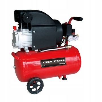KOMPRESOR OLEJOWY 24L, 1500W/2KM, 8BAR, 206L/MIN