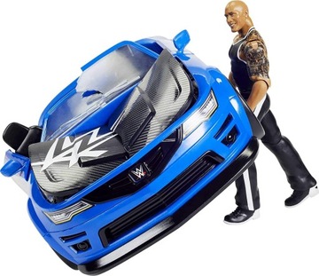 WWE wresling AUTO SLAM FIGURKA THE ROCK WREKKIN