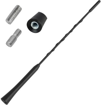 UNIWERSALNA ANTENA SAMOCHODOWA FM MASZT 30cm M5/6