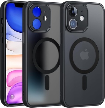 Etui do iPhone 11 + SZKŁO WZMACNIANE PREMIUM MATTE CASE 360° do MagSafe