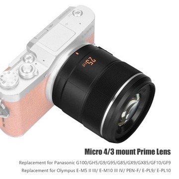 Объектив Yongnuo Micro 4/3 YN25 мм