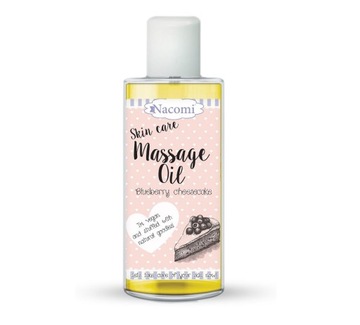 Nacomi Massage Oil olejek do masażu Blueberry Cheesecake 150ml P1