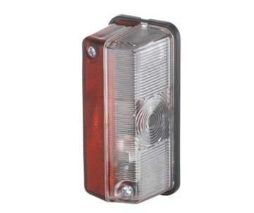 ŚWIATŁO OBRYSOWE BIAŁO-CZERWONE HELLA KAMPER