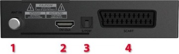 КОМПЛЕКТ Ferguson T75 H.26 HEVC DVB-T2 тюнер + КРОНШТЕЙН и бесплатный кабель HDMI