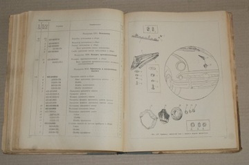 Книга-каталог запчастей Москвич 402.