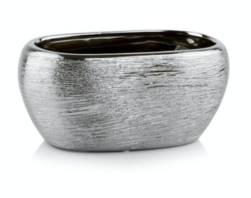 DONICZKA OSŁONKA CERAMICZNA SREBRNA RYNNA PREMIUM