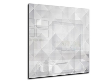 panel szklany między meble dekor 50x55 tekstura