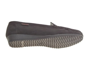 Замшевые лоферы KS01-4 Черные размер 38