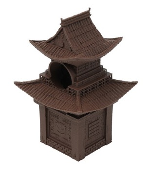 Маленькая Япония - маленькая башня для игры в кости - Конец судьбы Сёгун Крошечные башни Башня для игры в кости