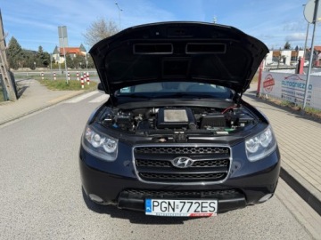 Hyundai Santa Fe II SUV 2.2 CRDi 155KM 2007 Hyundai Santa Fe 4X4 KLIMATYZACJA PARKTRONIC GRZANE FOTELE JANSNE WNETRZE, zdjęcie 19