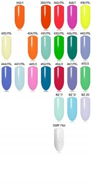 Набор лаков 4х лака 4х5г Конструктор ГЕЛЬ + ЛАМПА