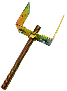 Podstawa słupa regulowana do 160mm pręt gwintowany