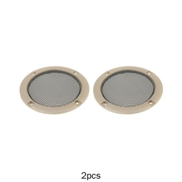 2x 3-calowa Osłona Głośnika Audio Ozdobna Kratka