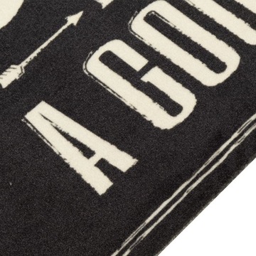 vidaXL Кухонный ковер с надписью Coffee Word 45x150 см бархат