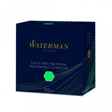 WATERMAN ЗЕЛЕНЫЕ ЧЕРНИЛА ДЛЯ ПЕРЬЕВОЙ РУЧКИ