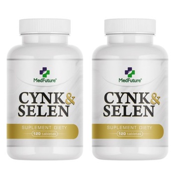 CYNK chelat 15mg + SELEN organiczny 200ug ZESTAW