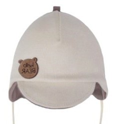 CZAPKA WIĄZANA CHŁOPIĘCA PODWÓJNA *kol* r.48-50 cm 1-2L