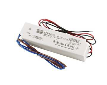 Zasilacz LED 24V 60W 2,5A Mean Well LPV-60-24 IP67