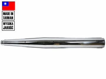 Глушитель + колено Jawa 350 638 12V низкий выхлоп