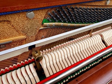 Pianino Nordiska Classica 112cm RENNER 1966r CIEMNY BRĄZOWY