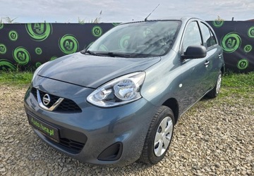 Nissan Micra IV Hatchback 5d Facelifting 1.2 80KM 2014 Nissan Micra 1 wlasciciel KLIMA 1.2 Benzyna 80KM, zdjęcie 4