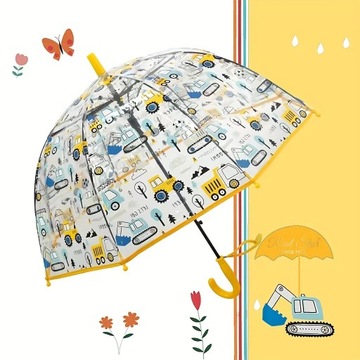 1 szt. Nowy samochód z kreskówek Push Pull No Switch Parasol