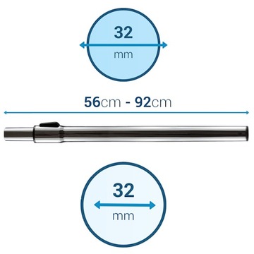 ТЕЛЕСКОПИЧЕСКАЯ ТРУБКА ДЛЯ ПЫЛЕСОСА ZELMER AQUOS 829