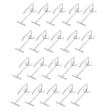 Hak do regałów Wyświetlacz supermarketów Slatwall Pegboard Rack Hak do półki 100 mm