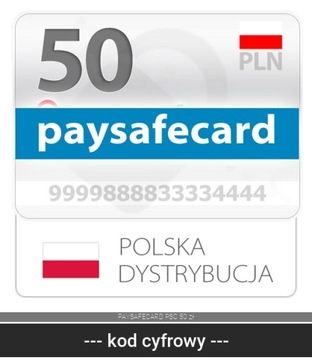 PAYSAFECARD PSC 50 zł
