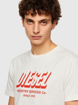 T-shirt z nadrukiem Diesel S