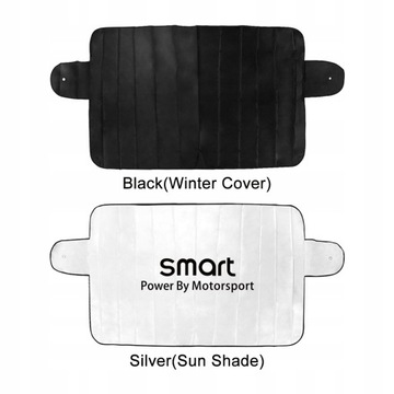 Dla Smart Fortwo Forfour 453 451 450 z przodu samochodu