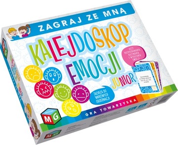Gra towarzyska familijna KALEJDOSKOP EMOCJI Junior