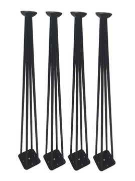 4 x NOGI METALOWE HAIRPIN LEGS 71cm czwórnóg 4szt