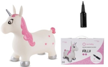 РЕЗИНОВЫЙ ДЖЕМПЕР-ЕДИНОРОГ, ИГРУШКА ДЛЯ ПРЫЖКА СОЛНЦА, ДЕТСКИЙ НАСОС