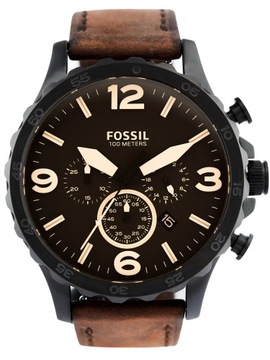 МУЖСКИЕ ЧАСЫ FOSSIL JR1487 NATE Секундомер ДАННЫЕ 100M