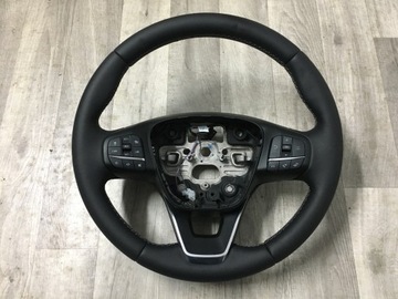 FORD FIESTA MK8 KIEROWNICA SKÓRA MULTIFUNKCJA