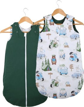 ŚPIWOREK DO SPANIA NIEMOWLĘCY BAWEŁNA 100% BABYMAM