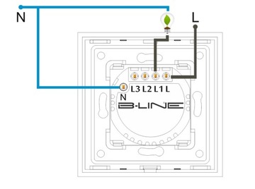 ДИММИРУЕМЫЙ ПЕРЕКЛЮЧАТЕЛЬ СЕНСОРНЫЙ WIFI МОДУЛЬ TUYA PRS