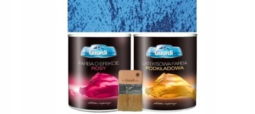 Farba o efekcie rosy 1L farby+1L podkład KPL.
