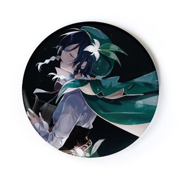 Przypinka anime Genshin Impact Venti 58 mm
