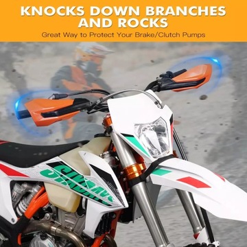 Защитные ограждения KTM Husqvarna, поручни, белые листья
